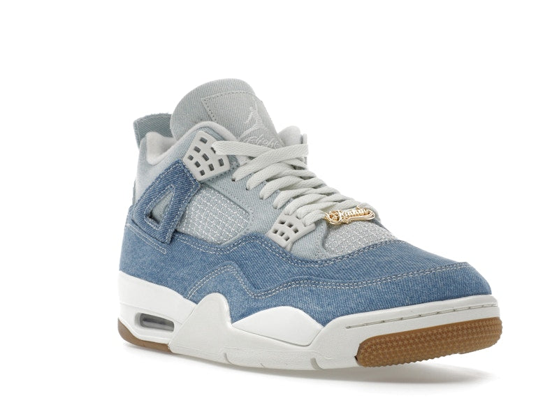 Air Jordan 4 Retro Tex Denim Worn Blue, vista a 360 gradi 6 di 36