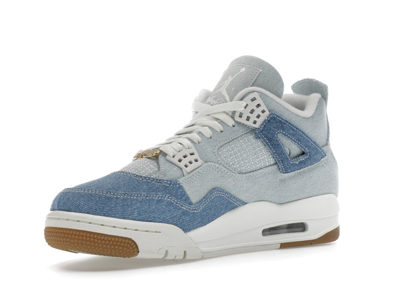 Air Jordan 4 Retro Tex Denim Worn Blue, vista a 360 gradi 15 di 36