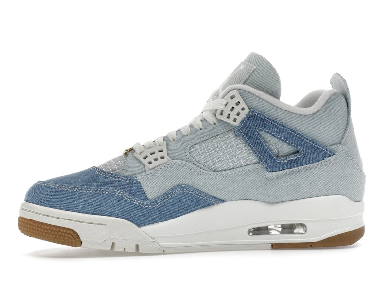 Air Jordan 4 Retro Tex Denim Worn Blue, vista a 360 gradi 18 di 36