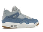 Air Jordan 4 Retro Tex Denim Worn Blue, vista a 360 gradi 35 di 36