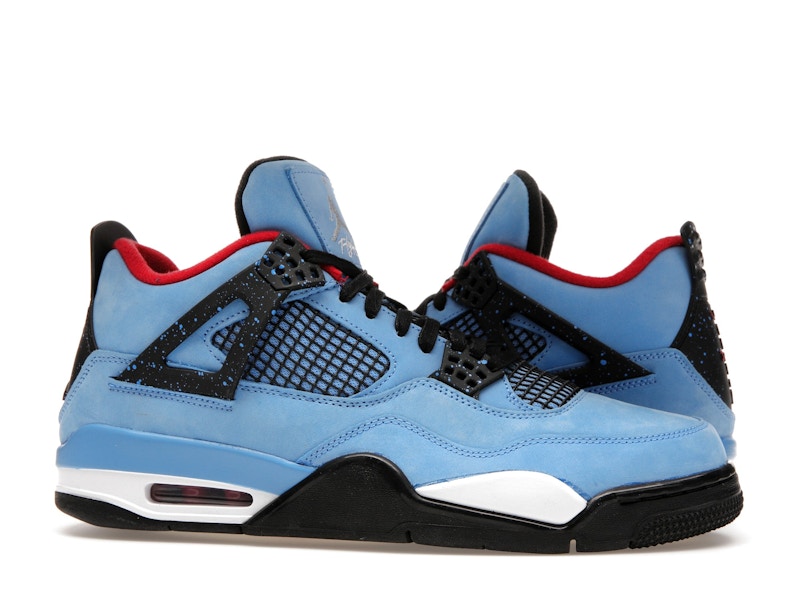 Air Jordan 4 Retro Travis Scott Cactus Jack, vista a 360 gradi 2 di 36