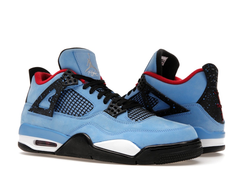 Air Jordan 4 Retro Travis Scott Cactus Jack, vista a 360 gradi 4 di 36