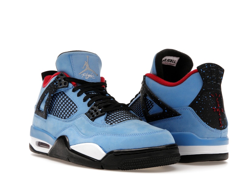 Air Jordan 4 Retro Travis Scott Cactus Jack, vista a 360 gradi 6 di 36