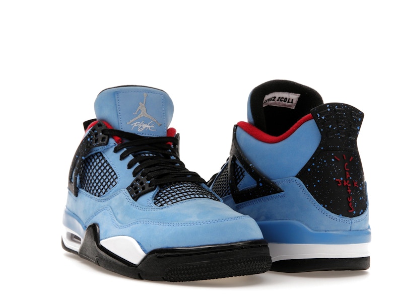 Air Jordan 4 Retro Travis Scott Cactus Jack, vista a 360 gradi 7 di 36