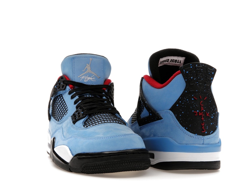Air Jordan 4 Retro Travis Scott Cactus Jack, vista a 360 gradi 8 di 36