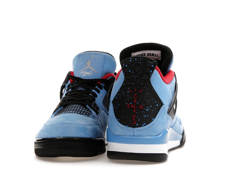 Air Jordan 4 Retro Travis Scott Cactus Jack, vista a 360 gradi 11 di 36