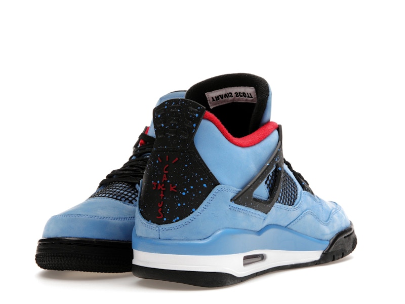 Air Jordan 4 Retro Travis Scott Cactus Jack, vista a 360 gradi 13 di 36