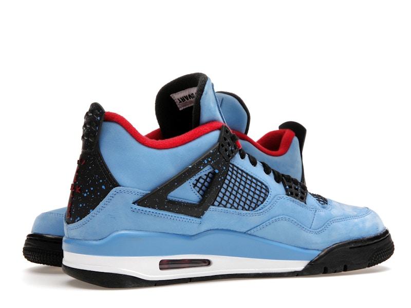 Air Jordan 4 Retro Travis Scott Cactus Jack, vista a 360 gradi 16 di 36