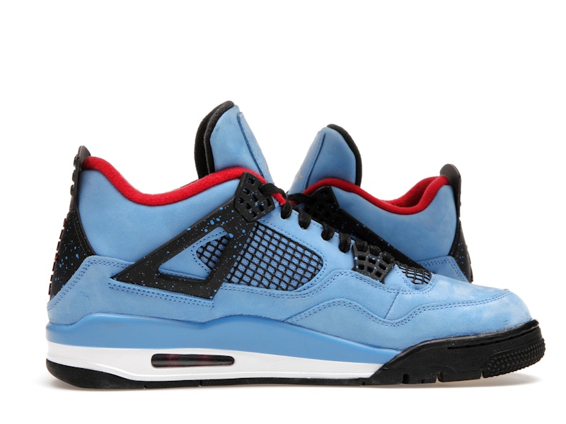 Air Jordan 4 Retro Travis Scott Cactus Jack, vista a 360 gradi 18 di 36