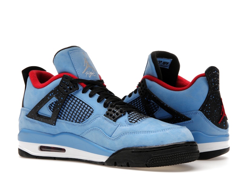 Air Jordan 4 Retro Travis Scott Cactus Jack, vista a 360 gradi 22 di 36