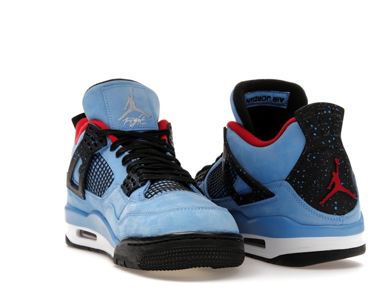 Air Jordan 4 Retro Travis Scott Cactus Jack, vista a 360 gradi 25 di 36
