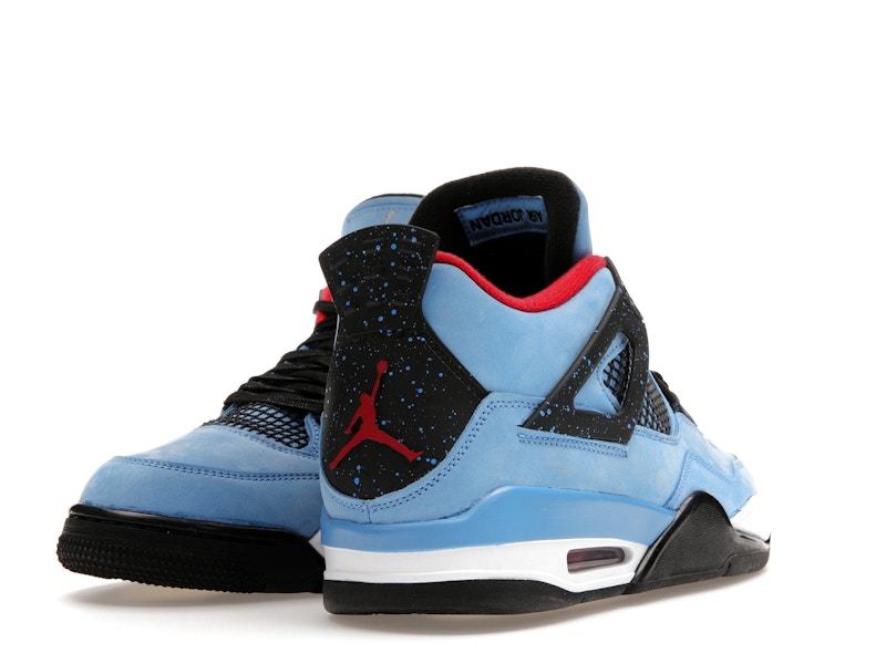 Air Jordan 4 Retro Travis Scott Cactus Jack, vista a 360 gradi 31 di 36