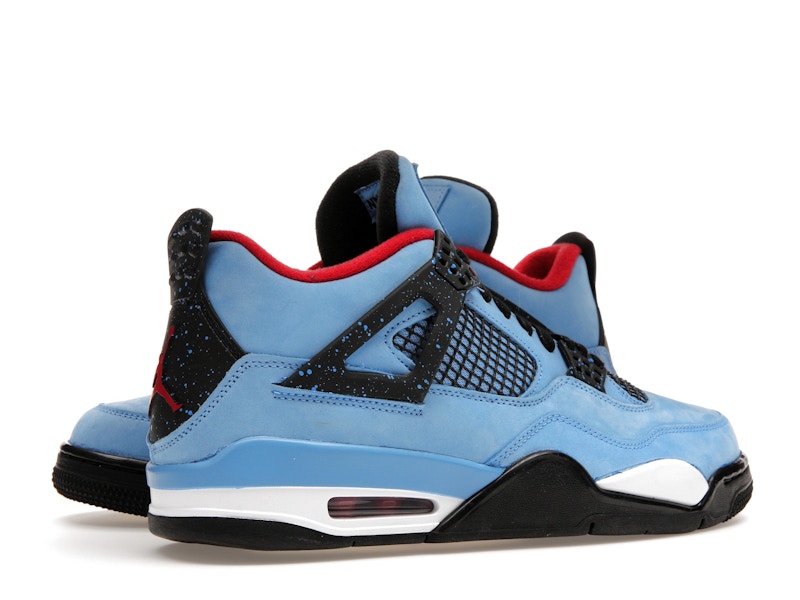 Air Jordan 4 Retro Travis Scott Cactus Jack, vista a 360 gradi 33 di 36