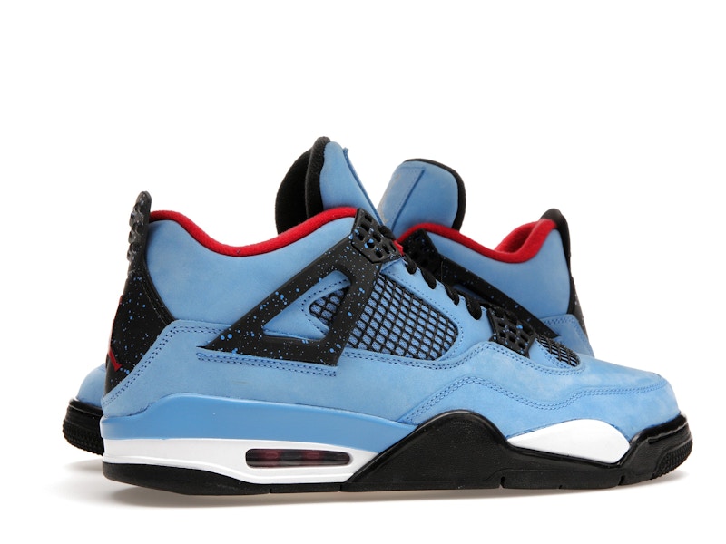 Air Jordan 4 Retro Travis Scott Cactus Jack, vista a 360 gradi 34 di 36