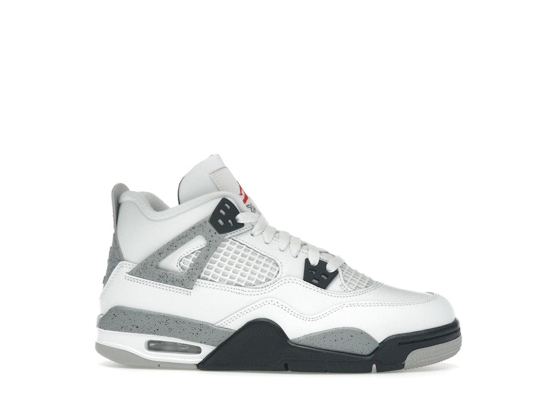 Air Jordan 4 Retro White Cement (2025) (GS), vista a 360 gradi 2 di 36