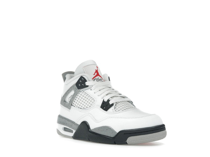 Air Jordan 4 Retro White Cement (2025) (GS), vista a 360 gradi 6 di 36