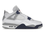 Air Jordan 4 Retro White Midnight Navy, vista a 360 gradi 1 di 36