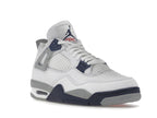Air Jordan 4 Retro White Midnight Navy, vista a 360 gradi 6 di 36