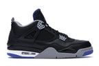 Air Jordan 4 Retro Motorsports Alternate - Black/Game Royal-Matte Silver-White - air-jordan-4-retro-motorsports-alternate - 01
