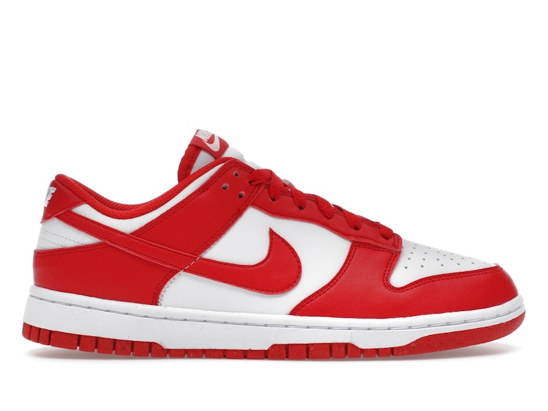 Nike Dunk Low Next Nature St Johns Womens - White/University Red - DD1873-116 - 01