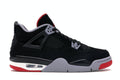 Air Jordan 4 Retro Bred 2019 (GS) - Black/Fire Red-Cement Grey-Summit White - air-jordan-4-retro-bred-2019-gs - 01
