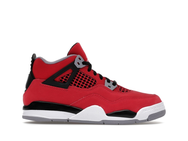 Air Jordan 4 Retro Toro Bravo 2026 (PS) - Fire Red/White/Black/Cement Grey - HV4381-600 - 01