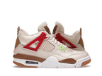 Air Jordan 4 Retro Where The Wild Things Are (GS) - Pearl White/Dark Driftwood-Gym Red - DH0572-264 - 01