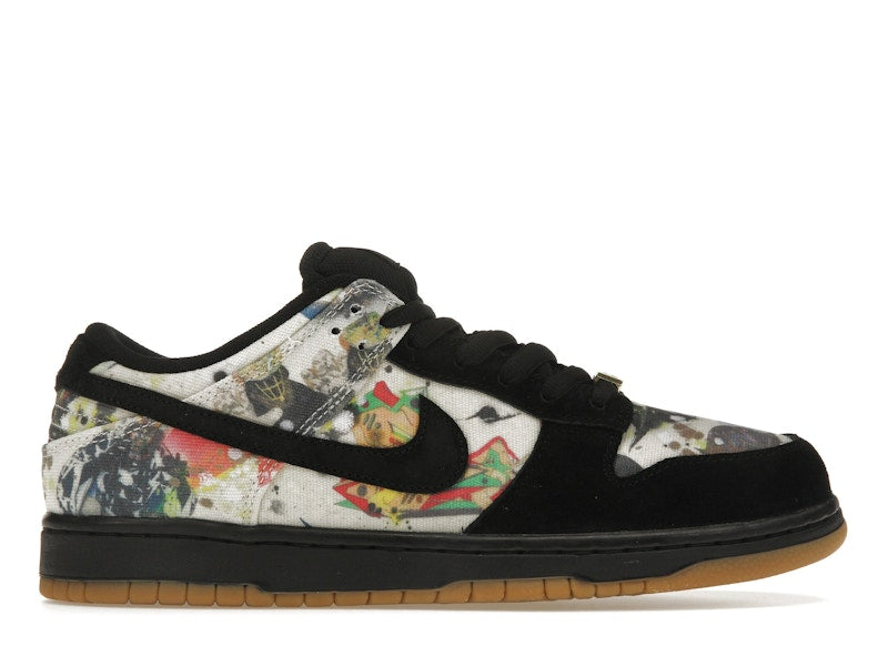 Nike SB Dunk Low Supreme Rammellzee, vista a 360 gradi 1 di 36