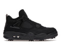 Air Jordan 4 Retro Golf Black Cat Pony Hair