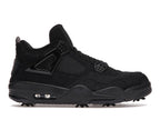 Air Jordan 4 Retro Golf Black Cat Pony Hair