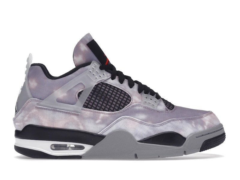 Air Jordan 4 Retro Zen Master - Amethyst Wave/Bright Crimson-Black-Cement Grey - DH7138-506 - 01