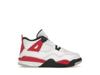 Air Jordan 4 Retro Red Cement (TD) - White/Fire Red/Black/Neutral Grey - BQ7670-161 - 01