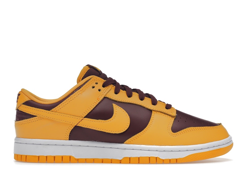 Nike Dunk Low Arizona State - Yellow/Bordeaux - DD1391-702 - 01
