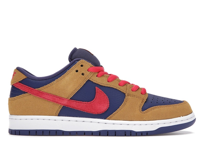 Nike Sb Dunk Low Reverse Papa Bear - Wheat/Light Fusion Red-Dark Purple - BQ6817-700 - 01