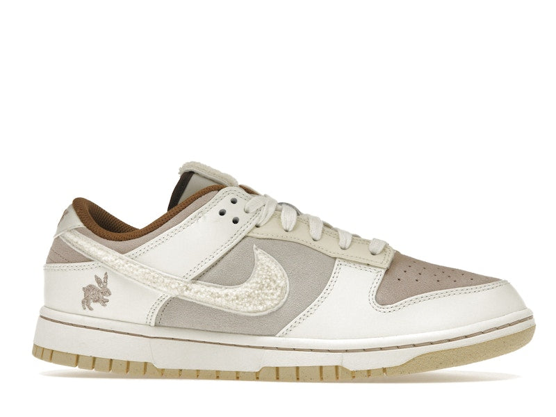 Nike Dunk Low Retro Prm Year Of The Rabbit Mocha Brown - Fossil Stone/Coconut Milk-Sail-Light Bone-Sesame - FD4203-211 - 02