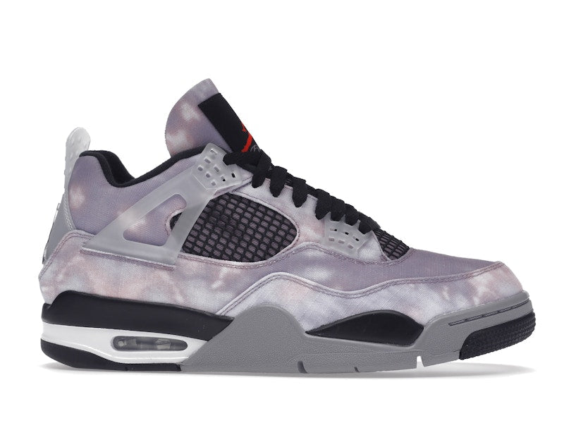 Air Jordan 4 Retro Zen Master - Amethyst Wave/Bright Crimson-Black-Cement Grey - DH7138-506 - 02