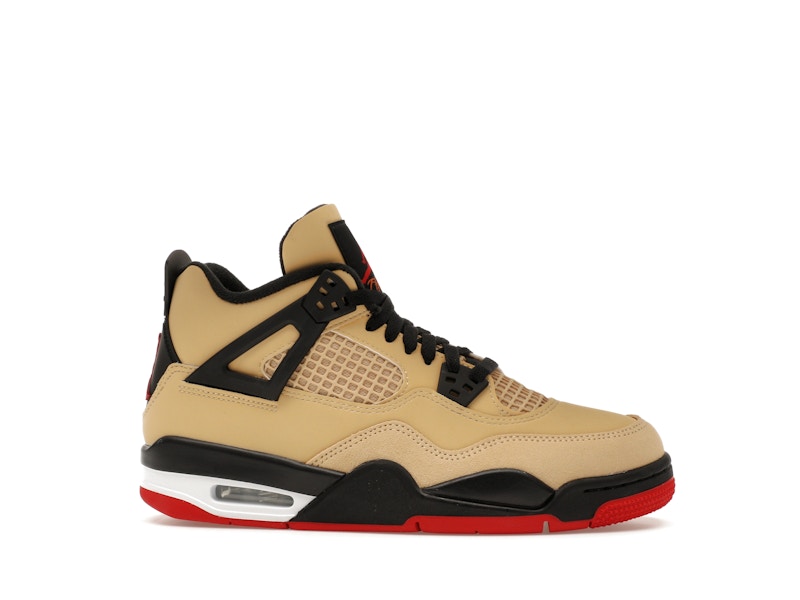 Air Jordan 4 Retro Pizza (GS) - Fire Red/Sesame/White/Starfish - IH2094-200 - 02
