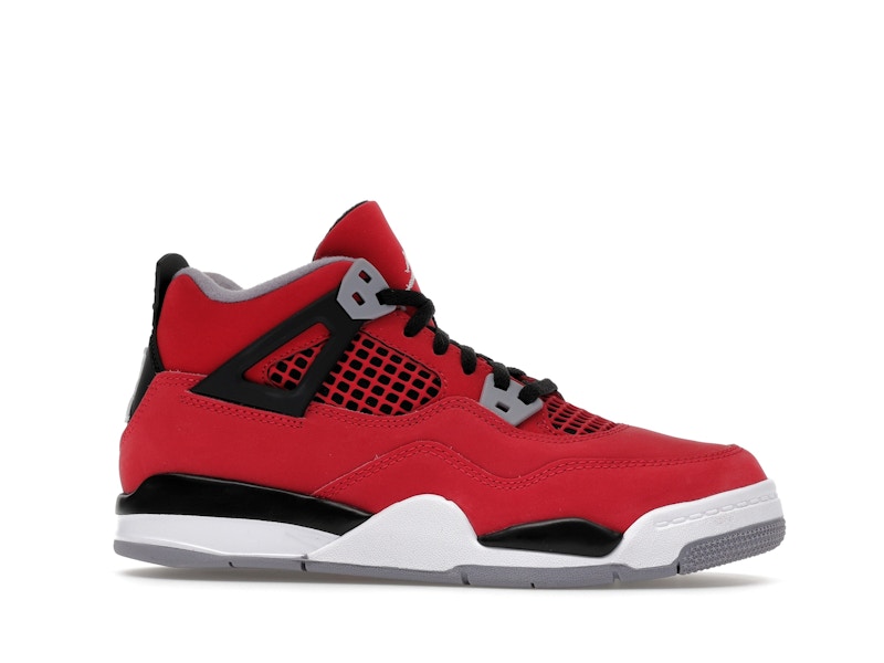 Air Jordan 4 Retro Toro Bravo 2026 (PS) - Fire Red/White/Black/Cement Grey - HV4381-600 - 02