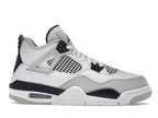 Air Jordan 4 Retro Military Black (GS) - White/Black-Neutral Grey - air-jordan-4-retro-military-black-gs - 02