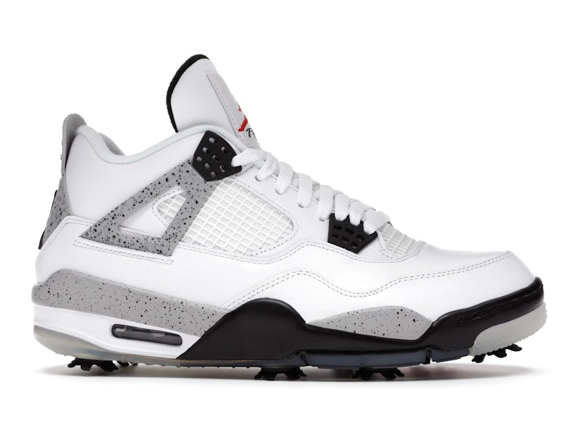 Air Jordan 4 Retro Golf White Cement - White/Tech Grey-Black-Fire Red - CU9981-100 - 02