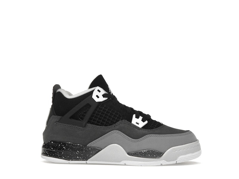 Air Jordan 4 Retro Fear 2024 (PS) - Black/White/Anthracite/Black/Pure Platinum - FV4537-002 - 02