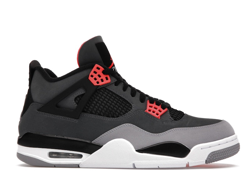 Air Jordan 4 Retro Infrared - Dark Grey/Infrared 23-Black-Cement Grey - DH6927-061 - 02