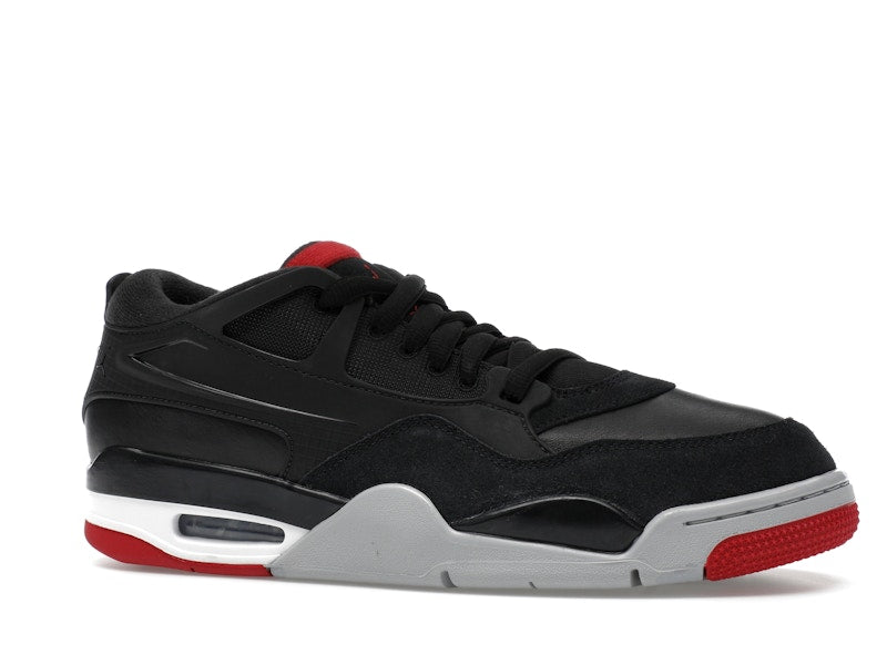 Air Jordan 4 Rm Black Cement - Black/Varsity Red/Wolf Grey/White - FQ7939-061 - 03