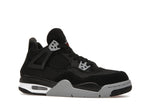 Jordan 4 Retro Black Canvas (GS), vista a 360 gradi 3 di 36