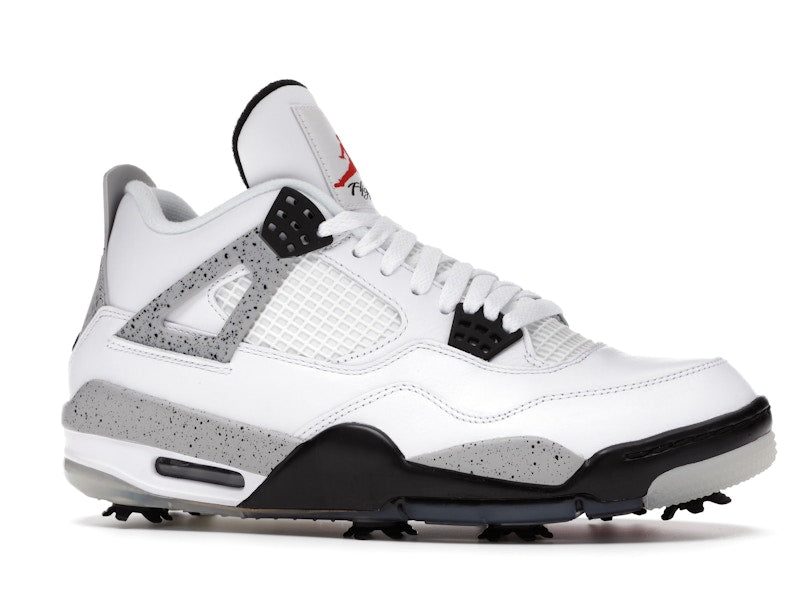 Air Jordan 4 Retro Golf White Cement - White/Tech Grey-Black-Fire Red - CU9981-100 - 03
