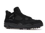 Air Jordan 4 Retro Golf Black Cat Pony Hair