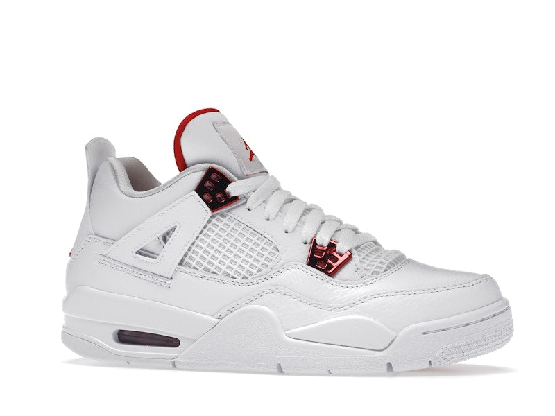 Air Jordan 4 Retro Metallic Red (GS) - White/University Red-Metallic Silver - air-jordan-4-retro-metallic-red-gs - 03