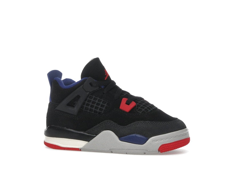 Air Jordan 4 Retro Rare Air (TD) - Black/Fire Red/Deep Royal Blue/Dark Smoke Grey/Tech Grey - IB4387-003 - 03