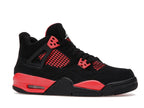 Air Jordan 4 Retro Red Thunder (GS) - Black/Multi-Color-Multi-Color-Crimson - 408452-016 - 03