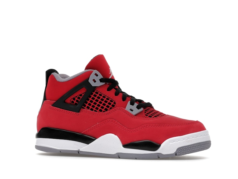 Air Jordan 4 Retro Toro Bravo 2026 (PS) - Fire Red/White/Black/Cement Grey - HV4381-600 - 03